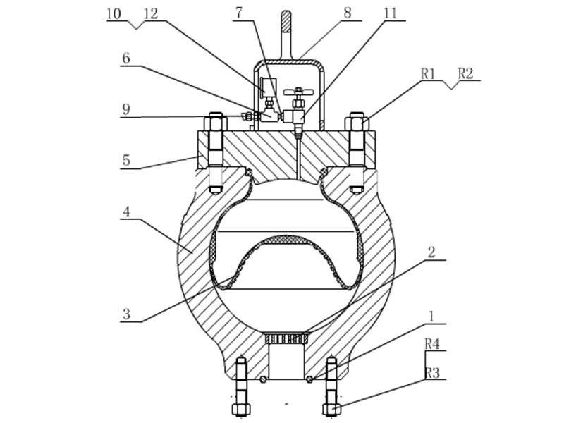 Structure of Pulsation Dampener