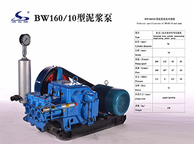 BW160/10 Mud Pump