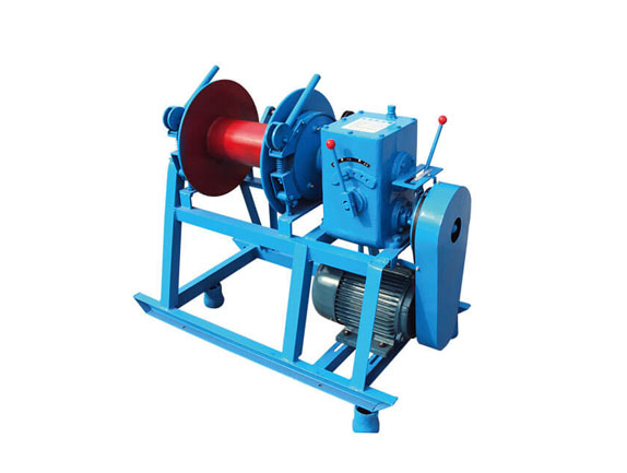 Wire line winch